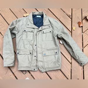 Mens Med Vtg Dunderdon Hunting Cargo Jacket